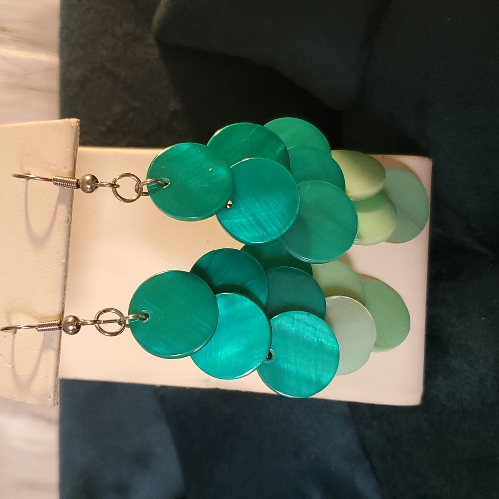 Dangle Fish Hook Earrings